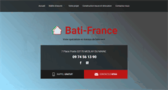 Desktop Screenshot of bati-france.net
